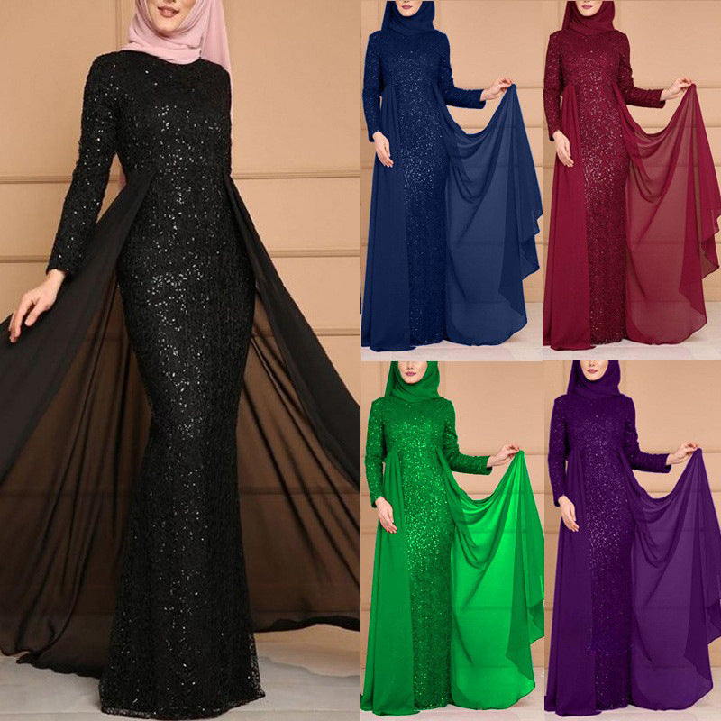 Women's Sweet Slim Long sleeve Party Dress