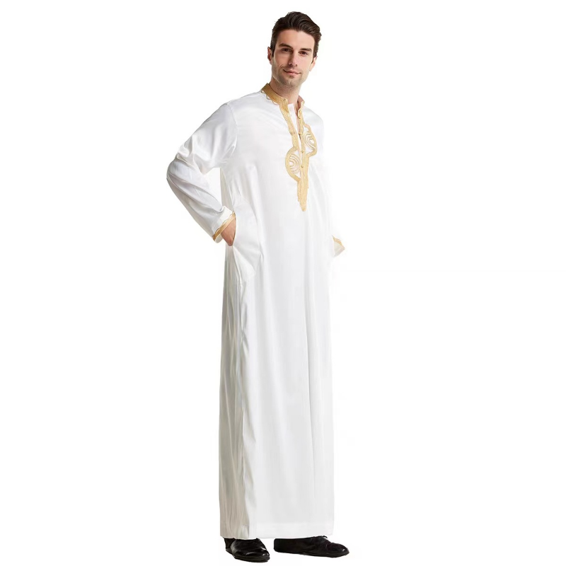 Men's Embroidered Robe