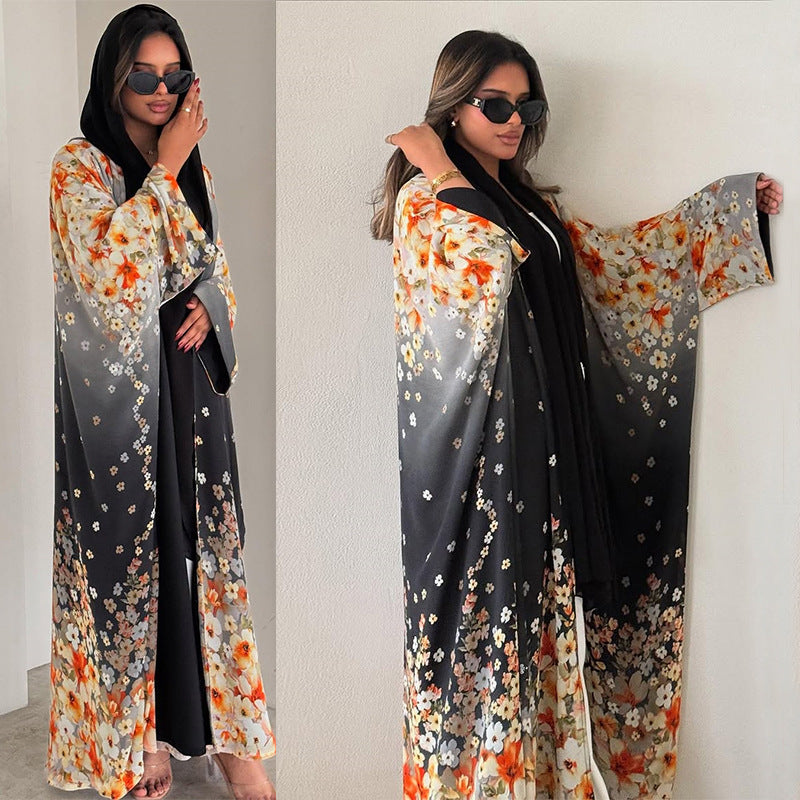 Women's Printed Casual Robe
