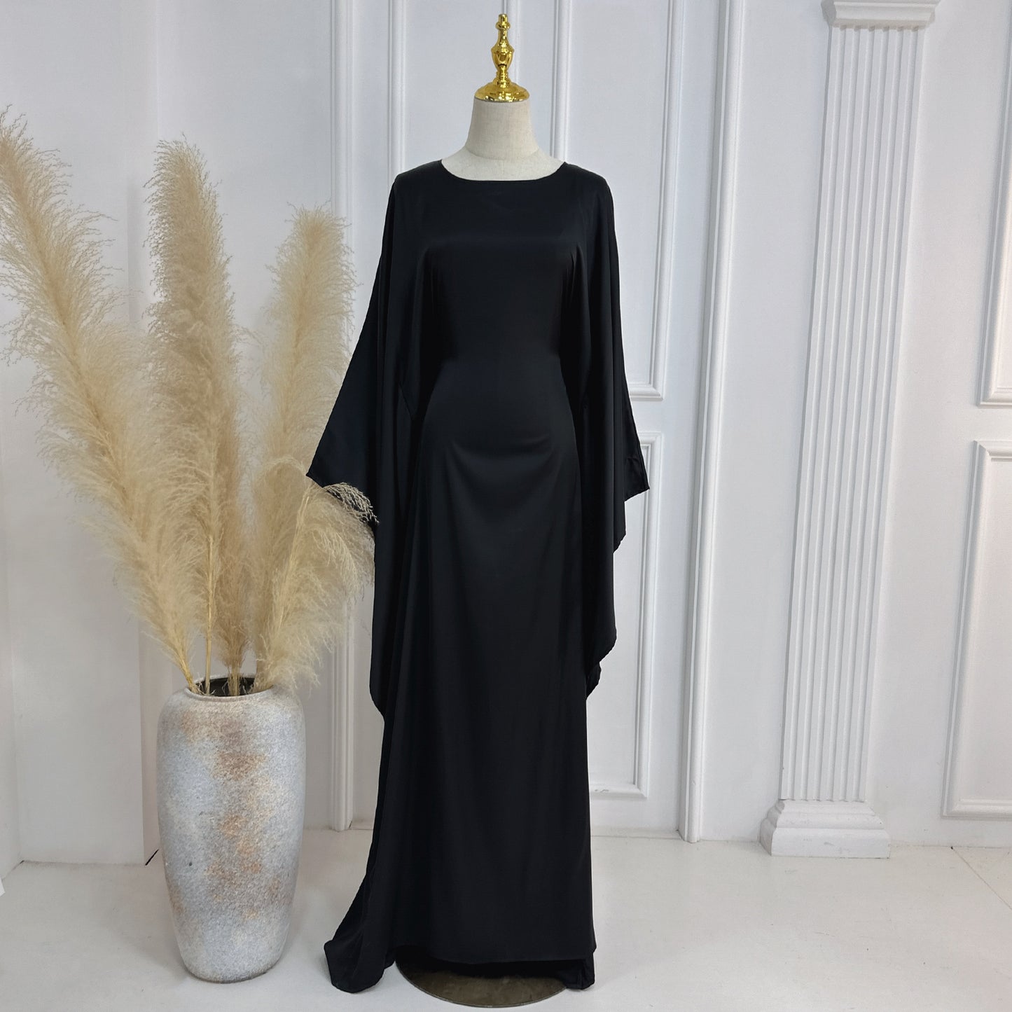 Women's Solid Crewneck Dress