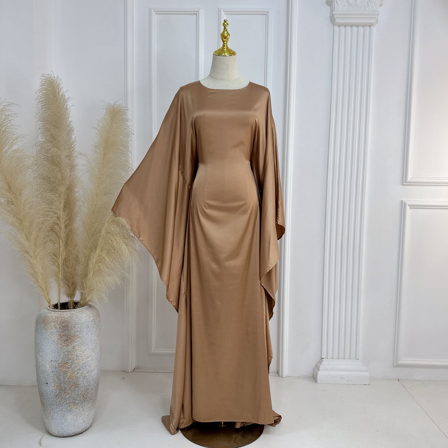 Women's Solid Crewneck Dress