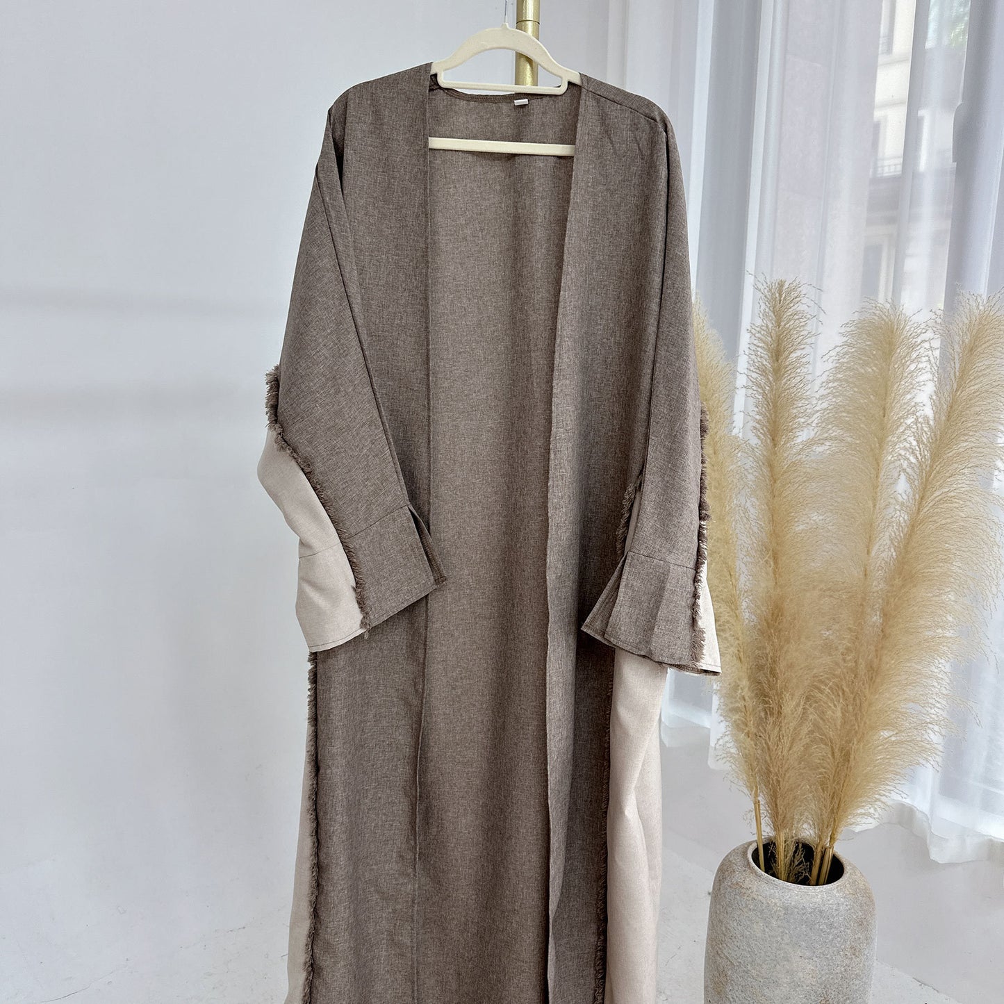 Fashion Patchwork Dubai Turkish Elegant Robe