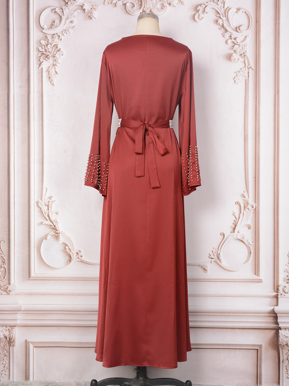 Women's Diamond-encrusted Large Swing Dress