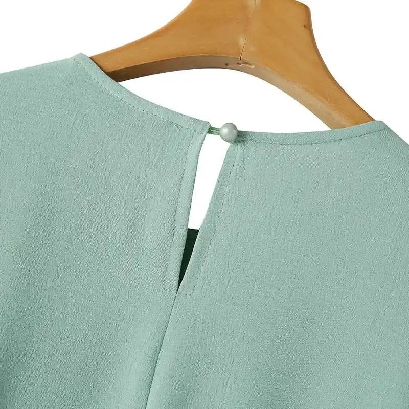 Women's Solid Color Elegant Slit Dress