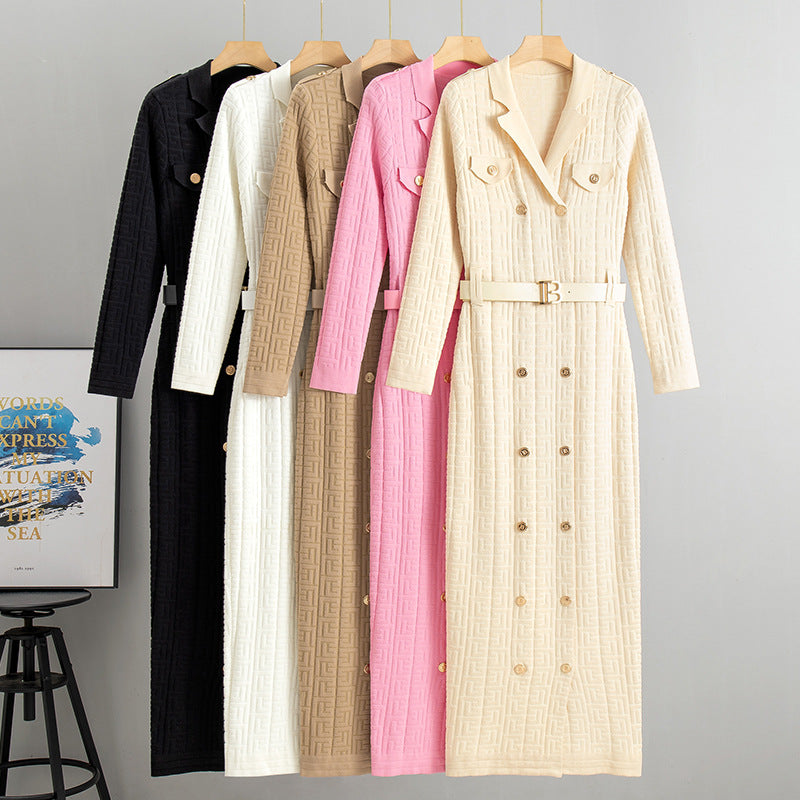 Women's Patchwork Waist Fitting Dress