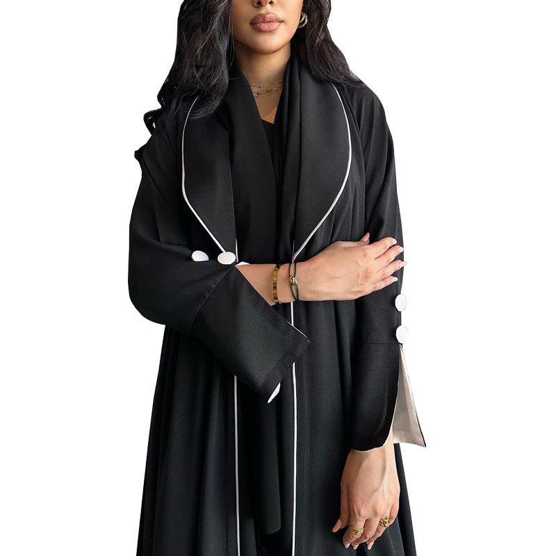 Women's Elegant Robe Open Abaya