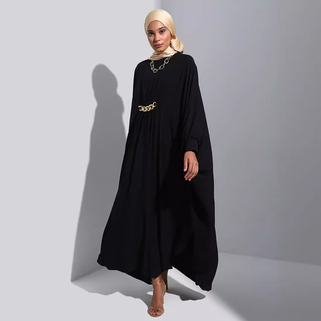 Women's Dolman Sleeve Loose Dress