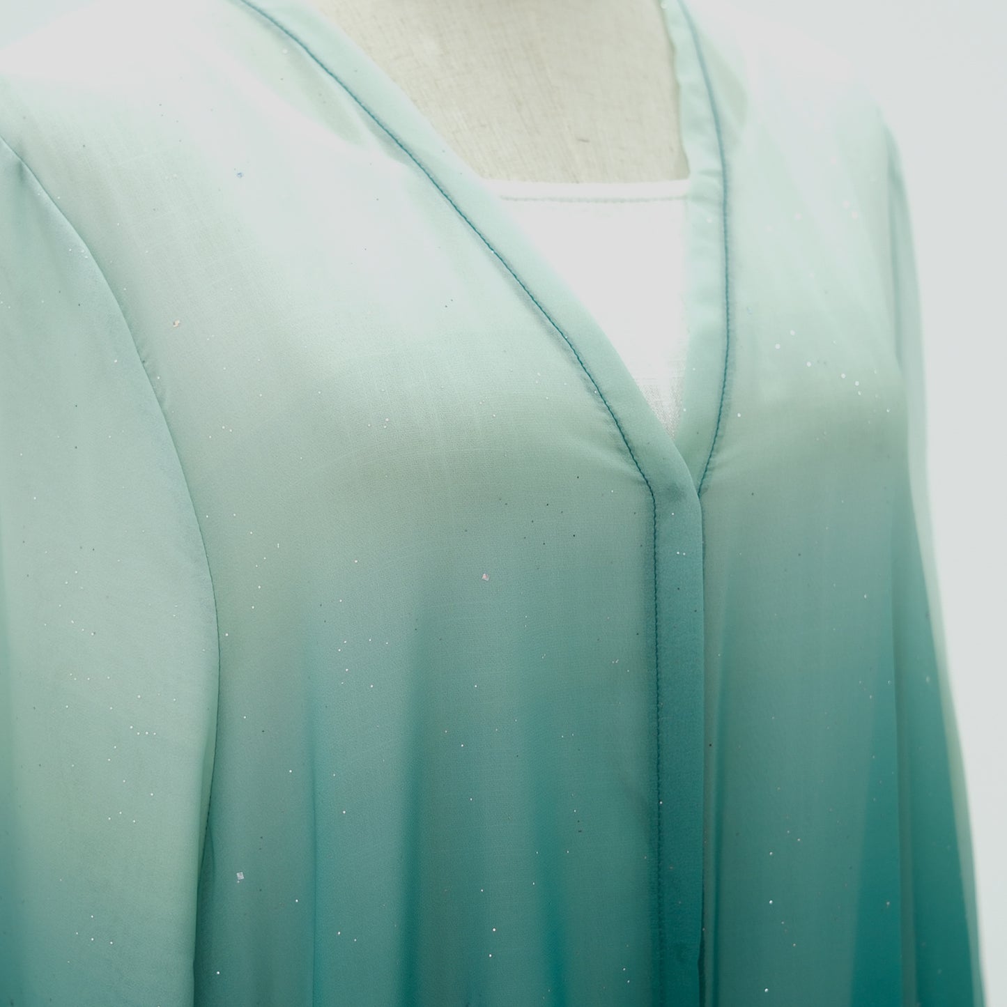 Gradient Color Daily Party Robe Dress