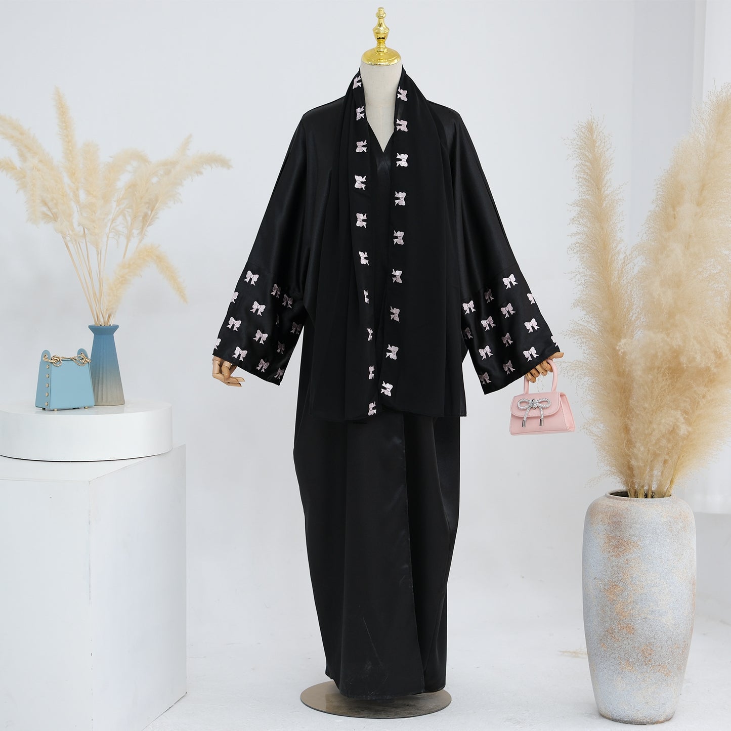 Party with Beautifully Embroidered Robe Dresses
