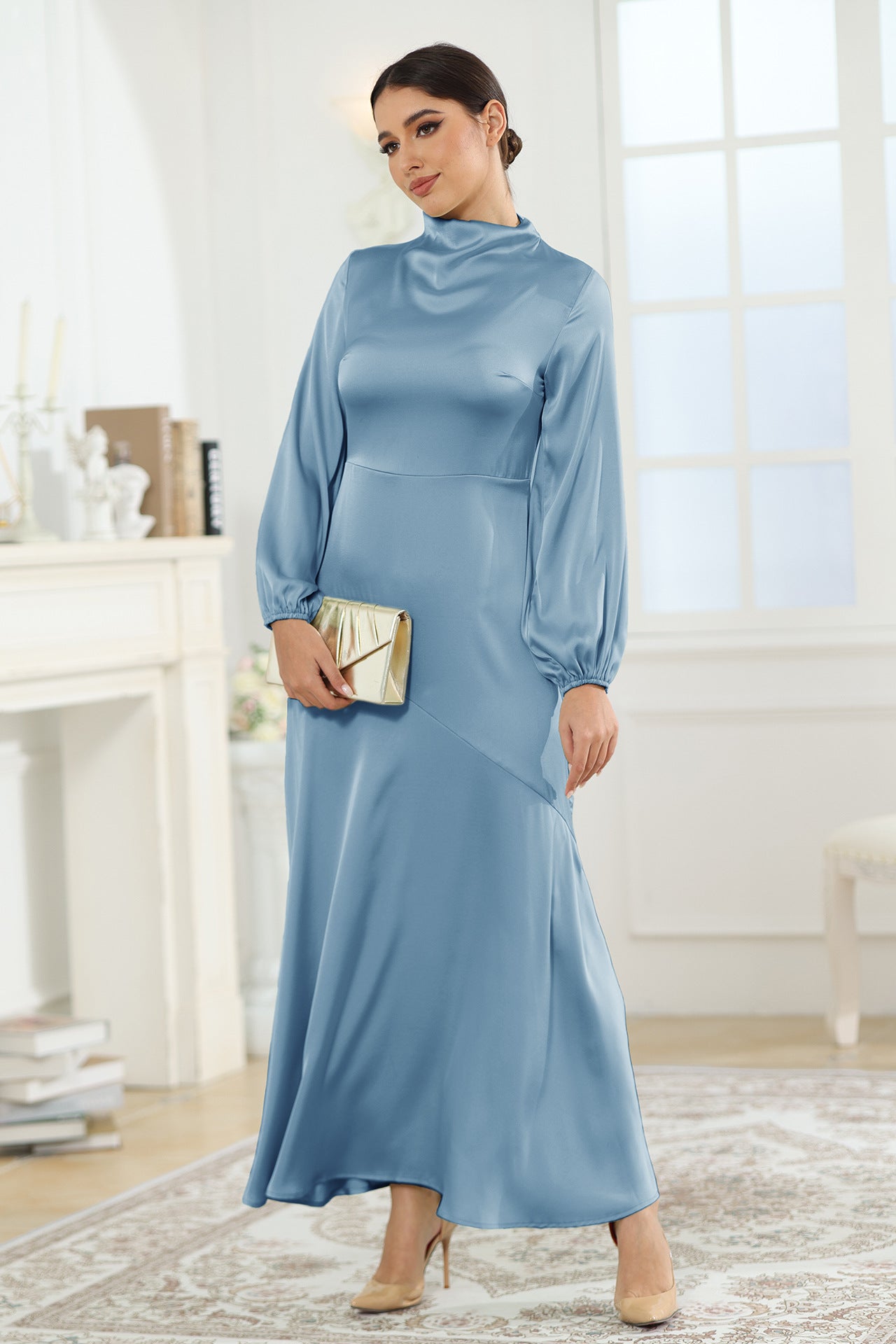 Women's Plain Evening Dress