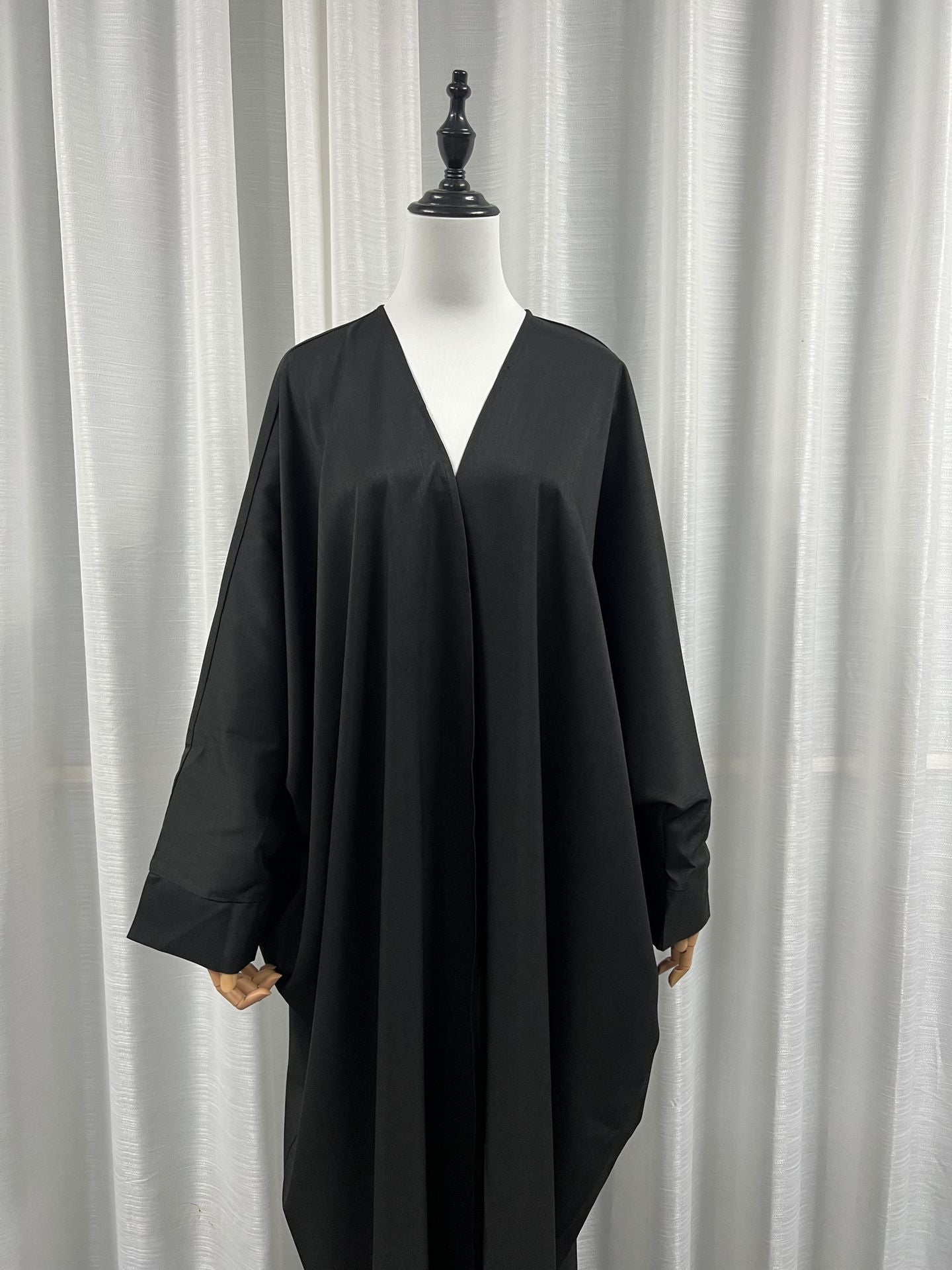 Women's Solid Color Cardigan Robe