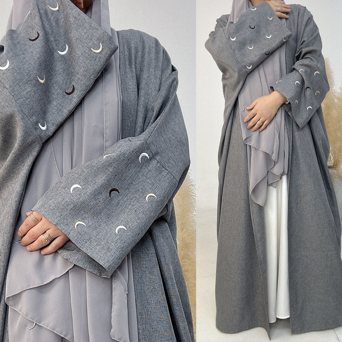 Women's Elegant Cardigan Robe Dress