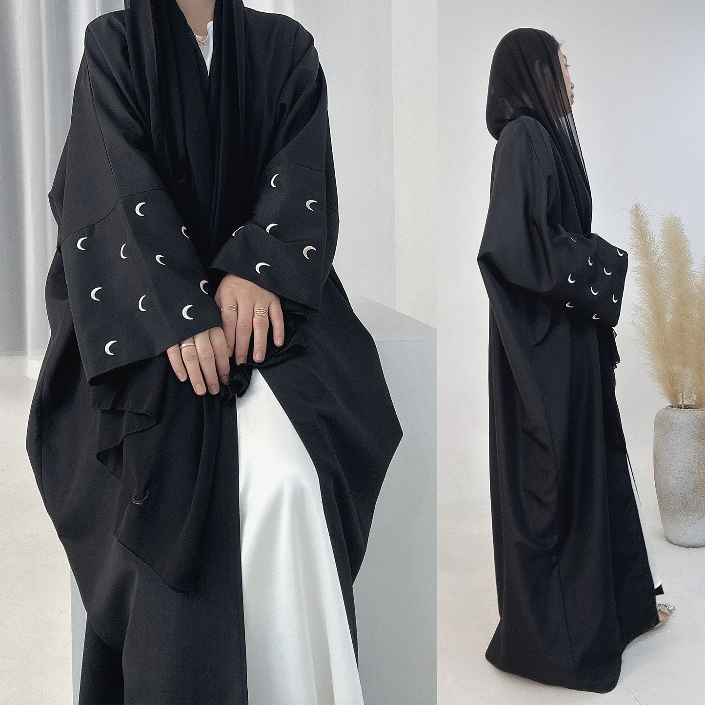 Women's Elegant Cardigan Robe Dress