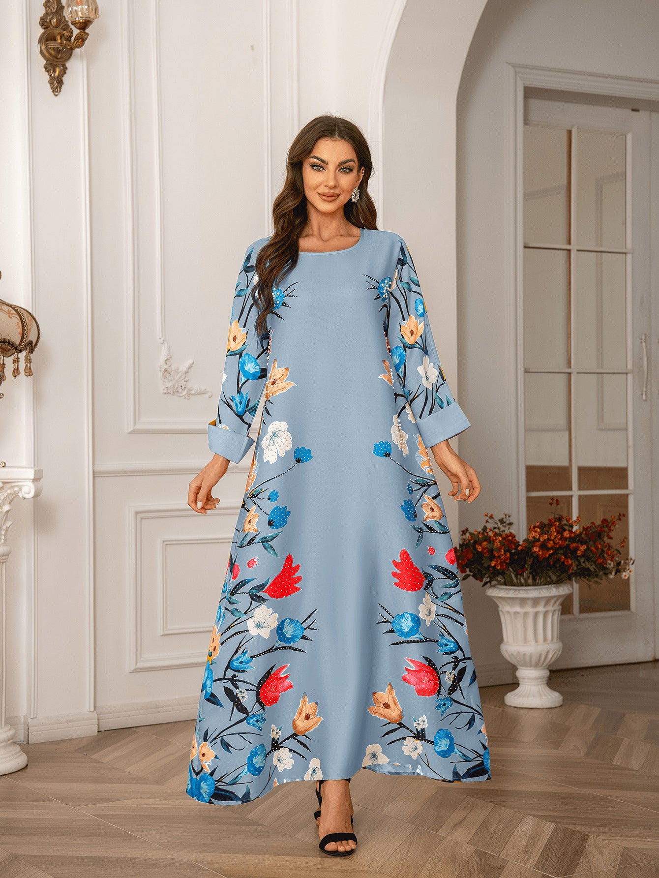 Women's Printed Diamond Dress