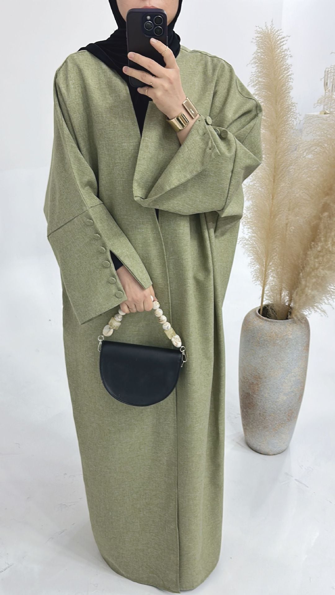 Loose Plus Size Cardigan Robe Dress