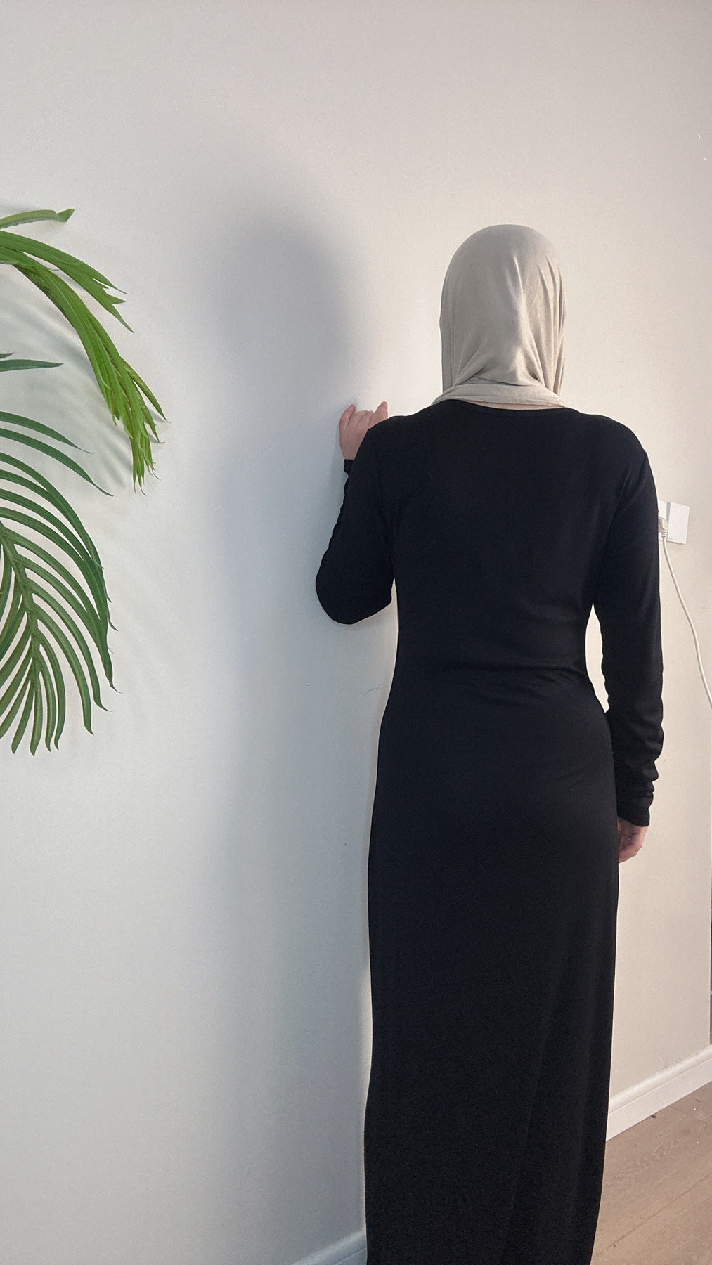 Women's Solid Modal Cotton Dress