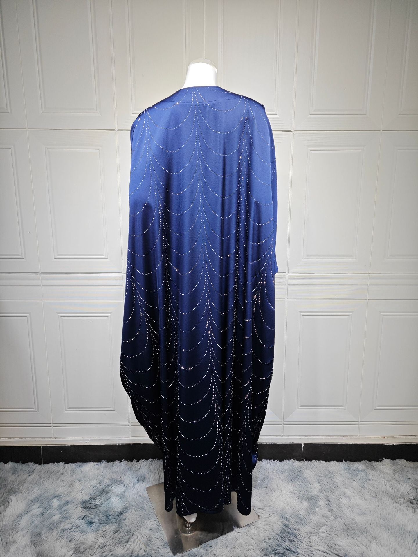 Women's Loose Hot Diamond Abaya Dress