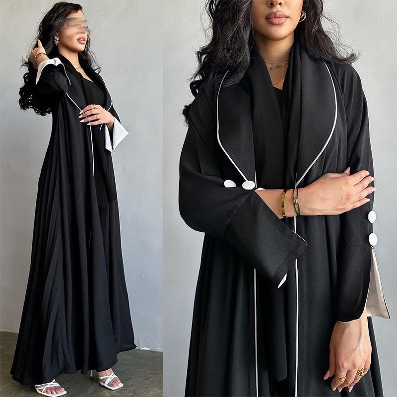 Women's Elegant Robe Open Abaya
