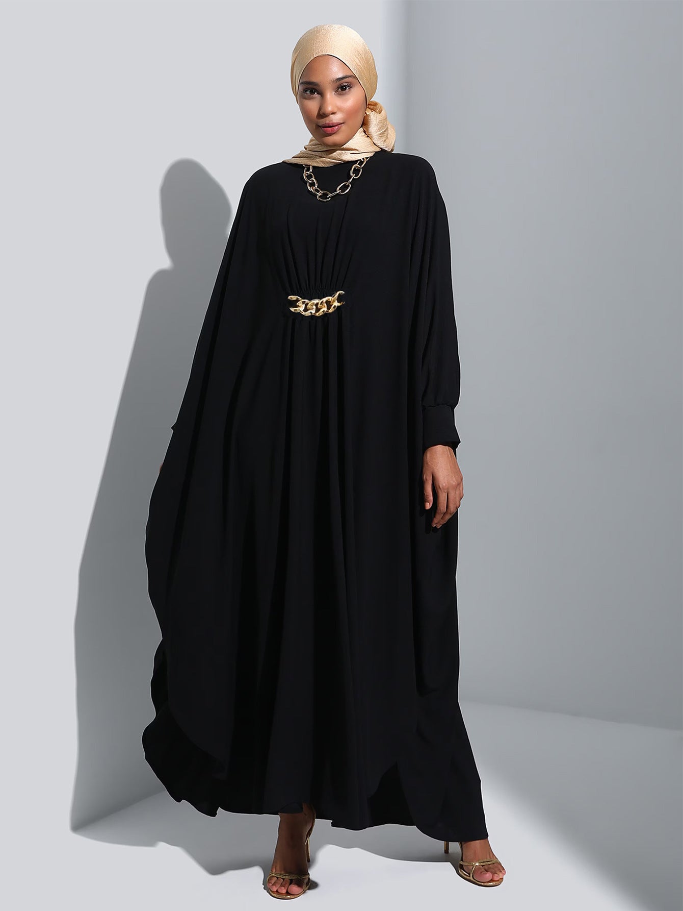 Women's Dolman Sleeve Loose Dress