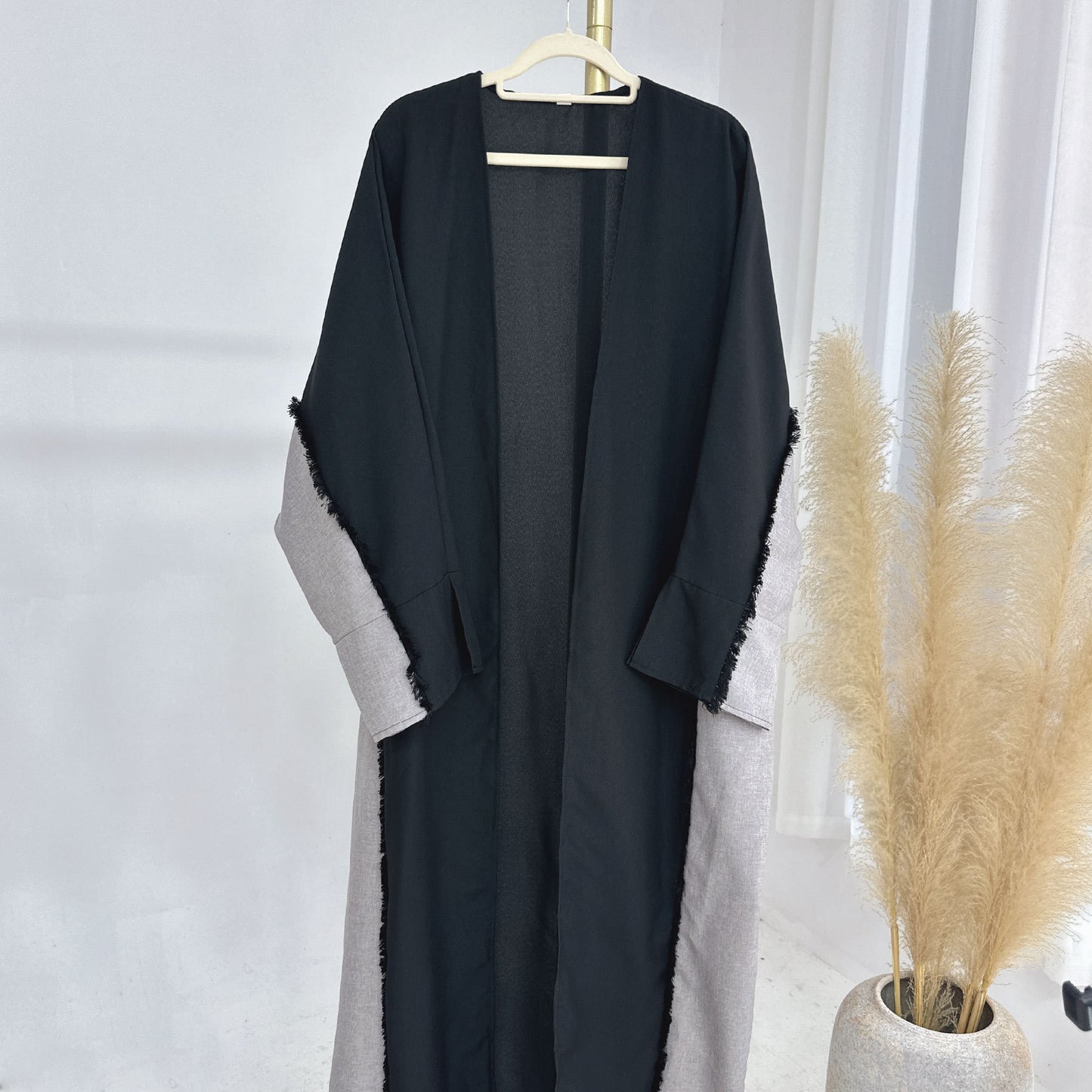 Fashion Patchwork Dubai Turkish Elegant Robe
