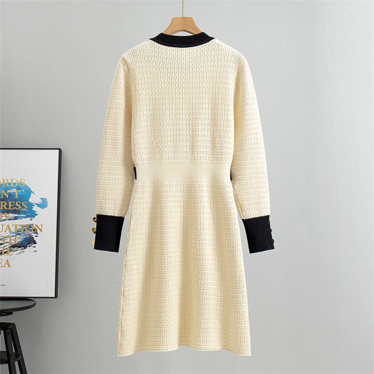 Women's Vintage Knit Loose Dress