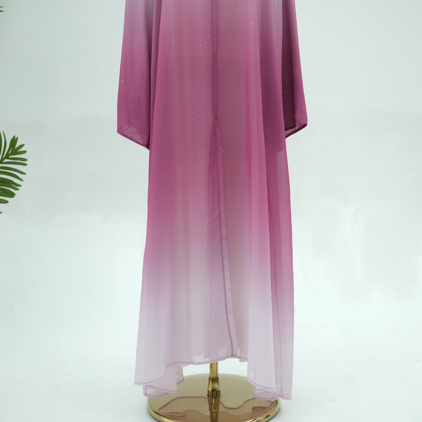 Gradient Color Daily Party Robe Dress