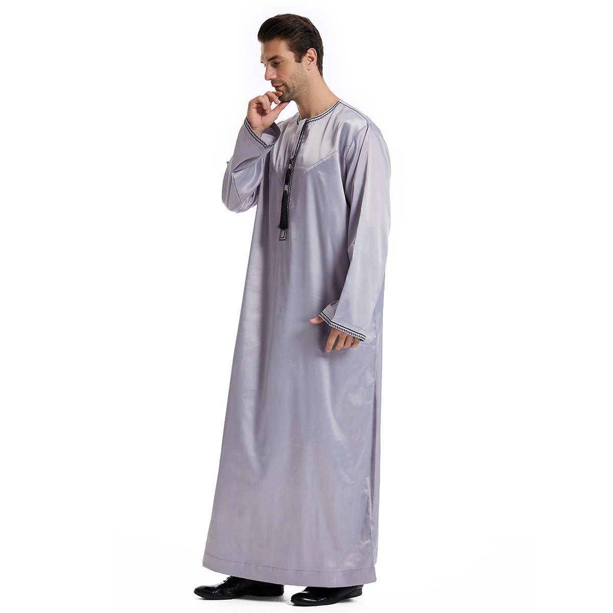 Men's Satin Thobe Thawb