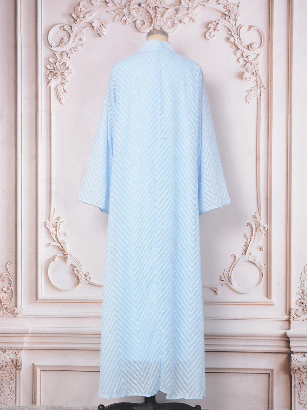 Women's Beaded Collar Flower Pendulum Dress