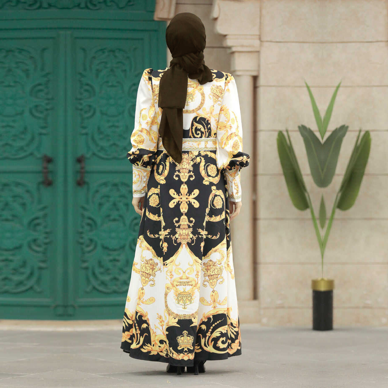 Women's Printed Swung Dress