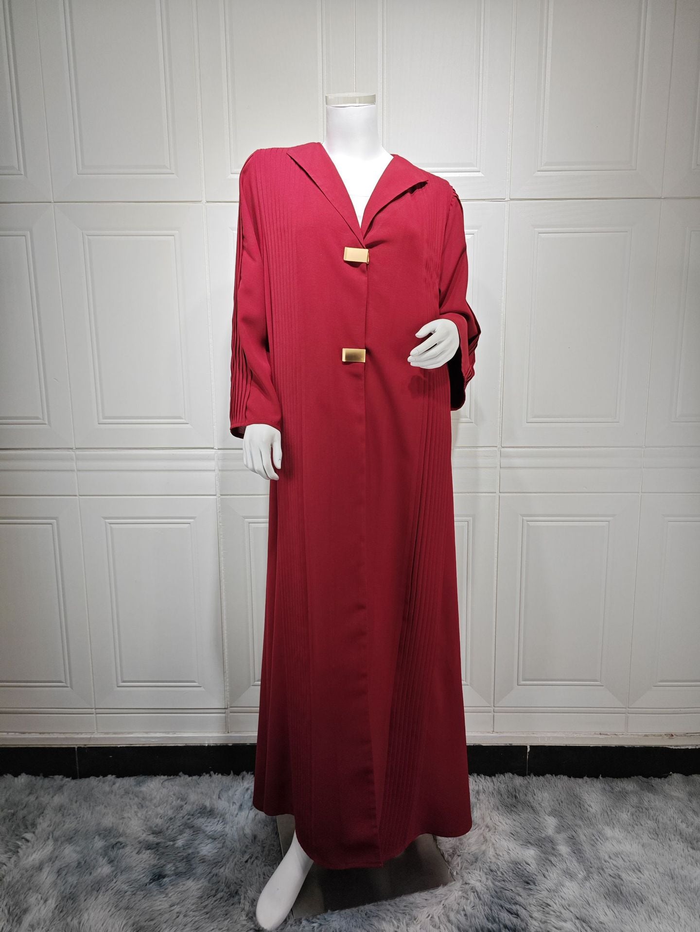 Women's Long-sleeved Long Skirt Cardigan Jacket