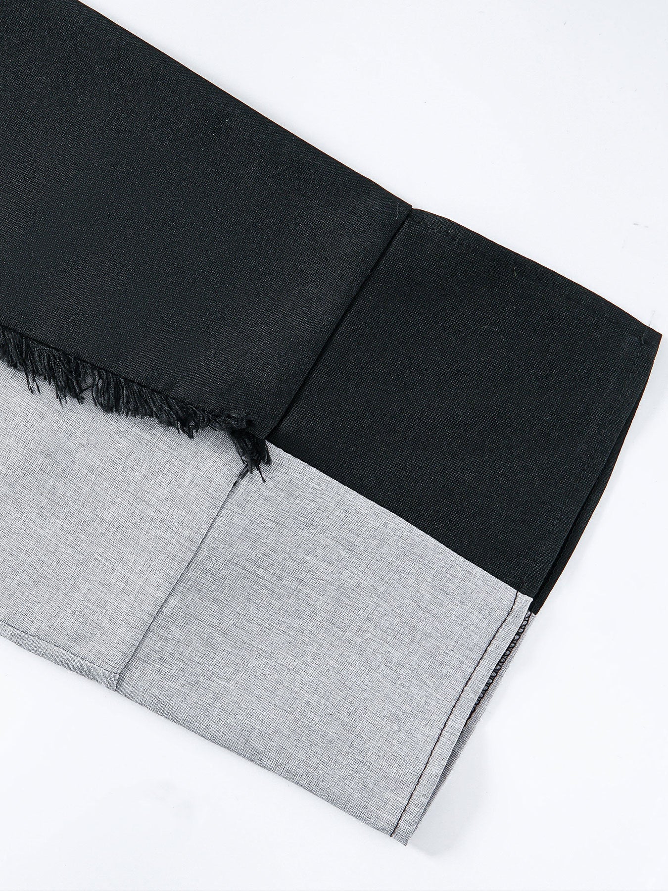 2025 Grey Muslim Maxi Dress: Stylish & Elegant Long Robe with Linen-Like Patchwork Design