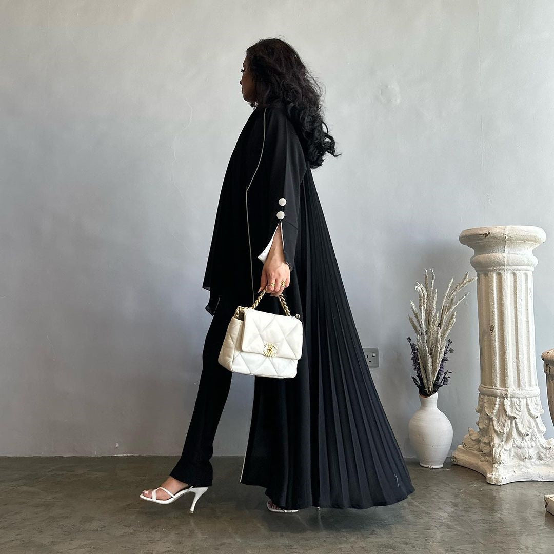 Women's Elegant Robe Open Abaya