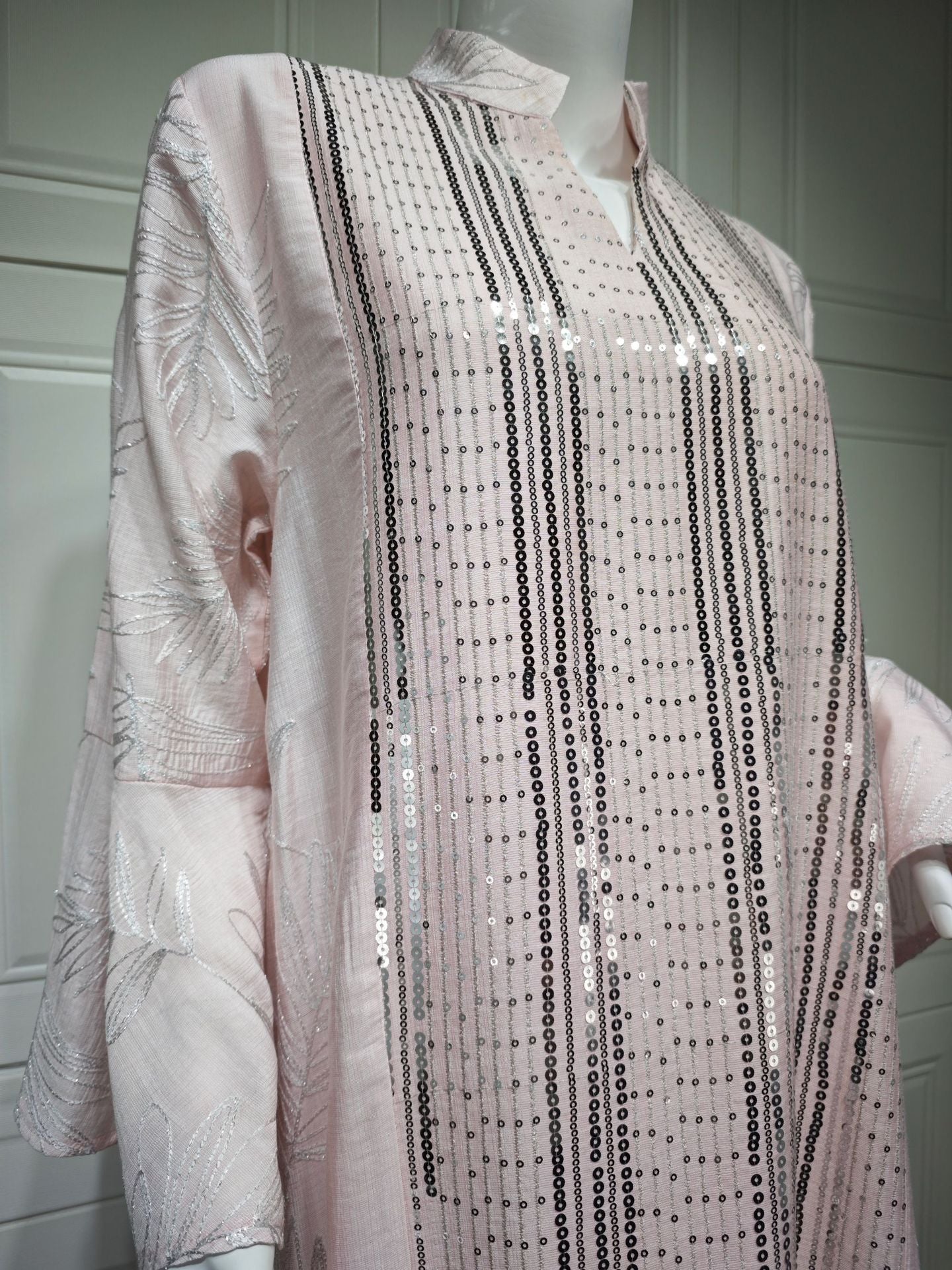 Women's Elegant Sequin Embroidered Dress