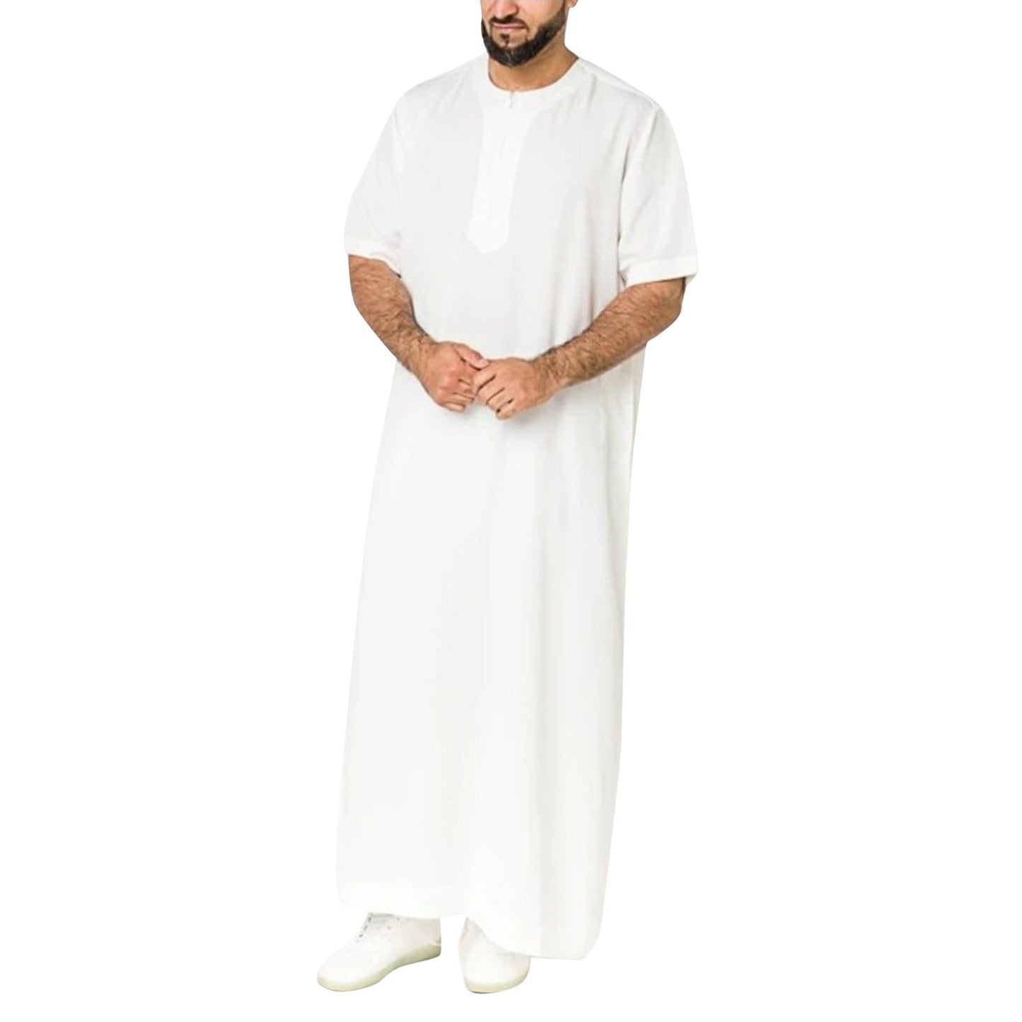 Men's Zipper Robe Shirt