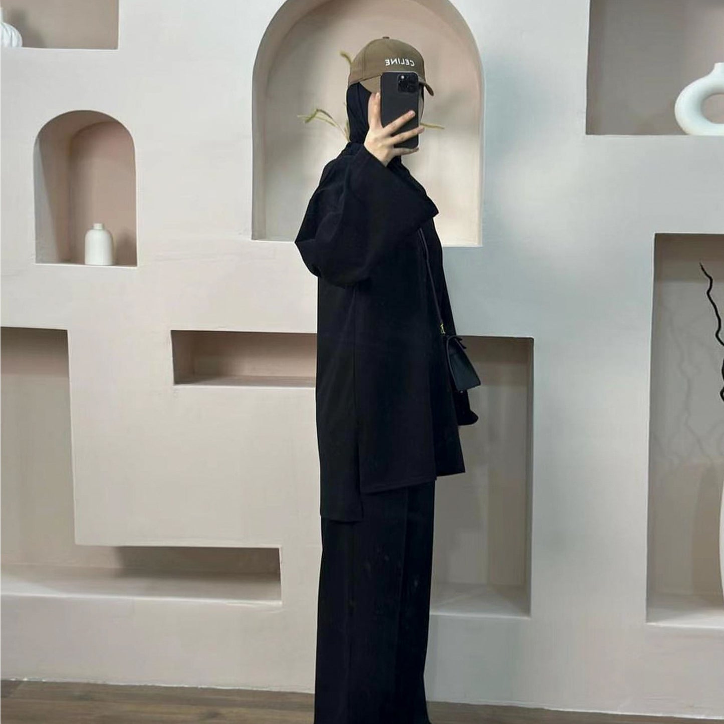 Solid Color Two-Piece Set