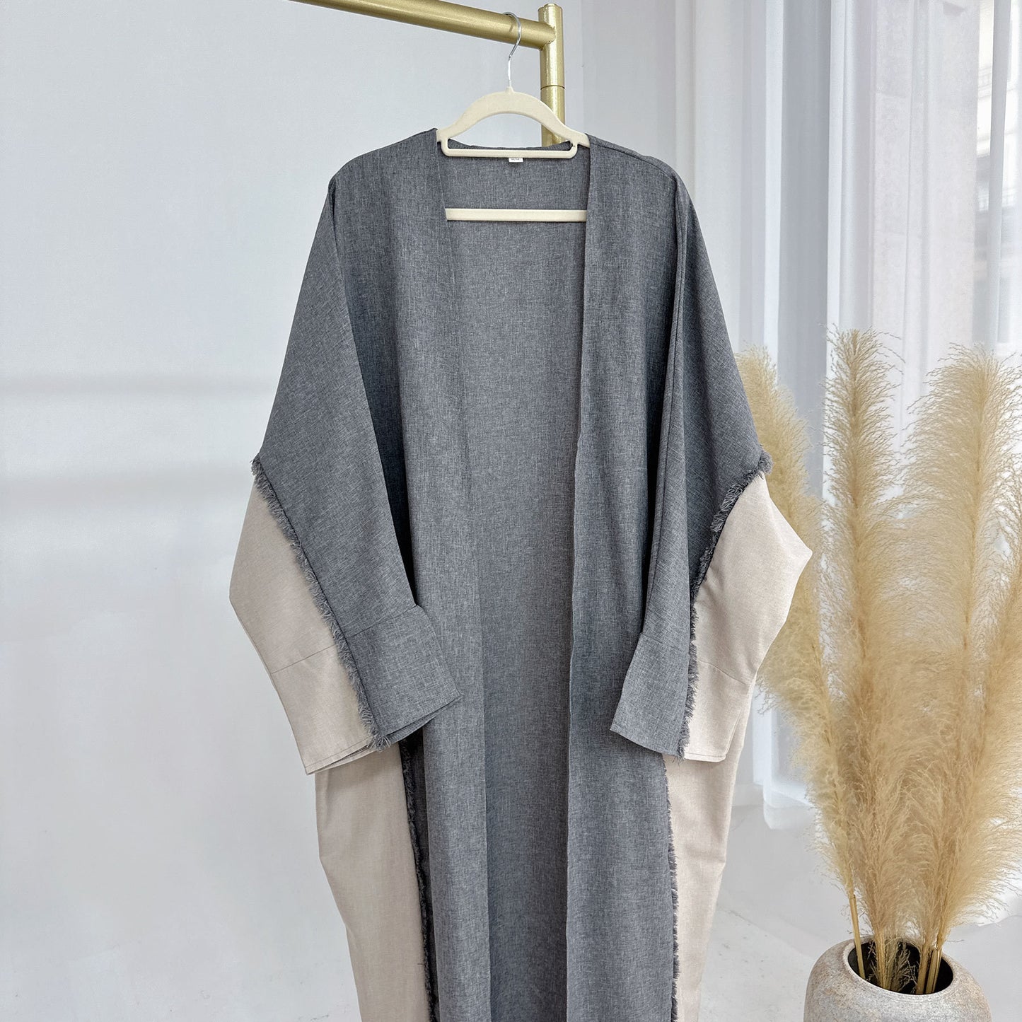Fashion Patchwork Dubai Turkish Elegant Robe