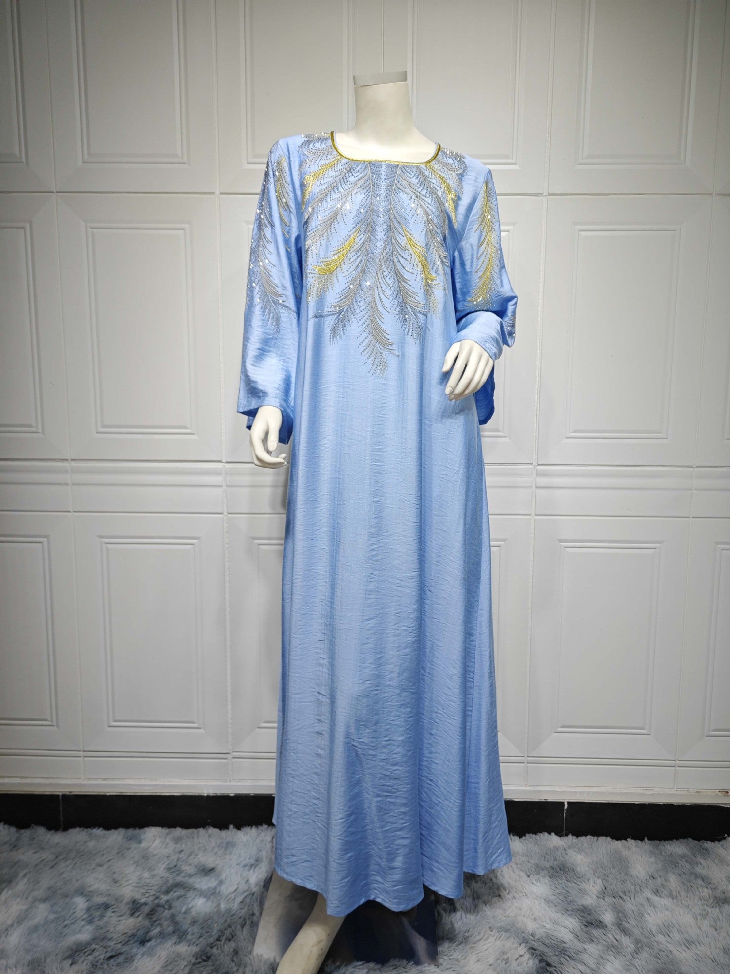 Women's Embroidered Hot Diamond Dress