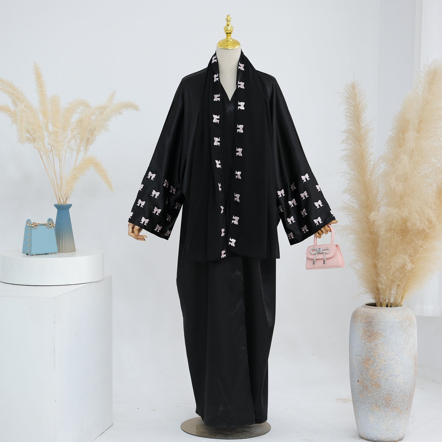 Party with Beautifully Embroidered Robe Dresses