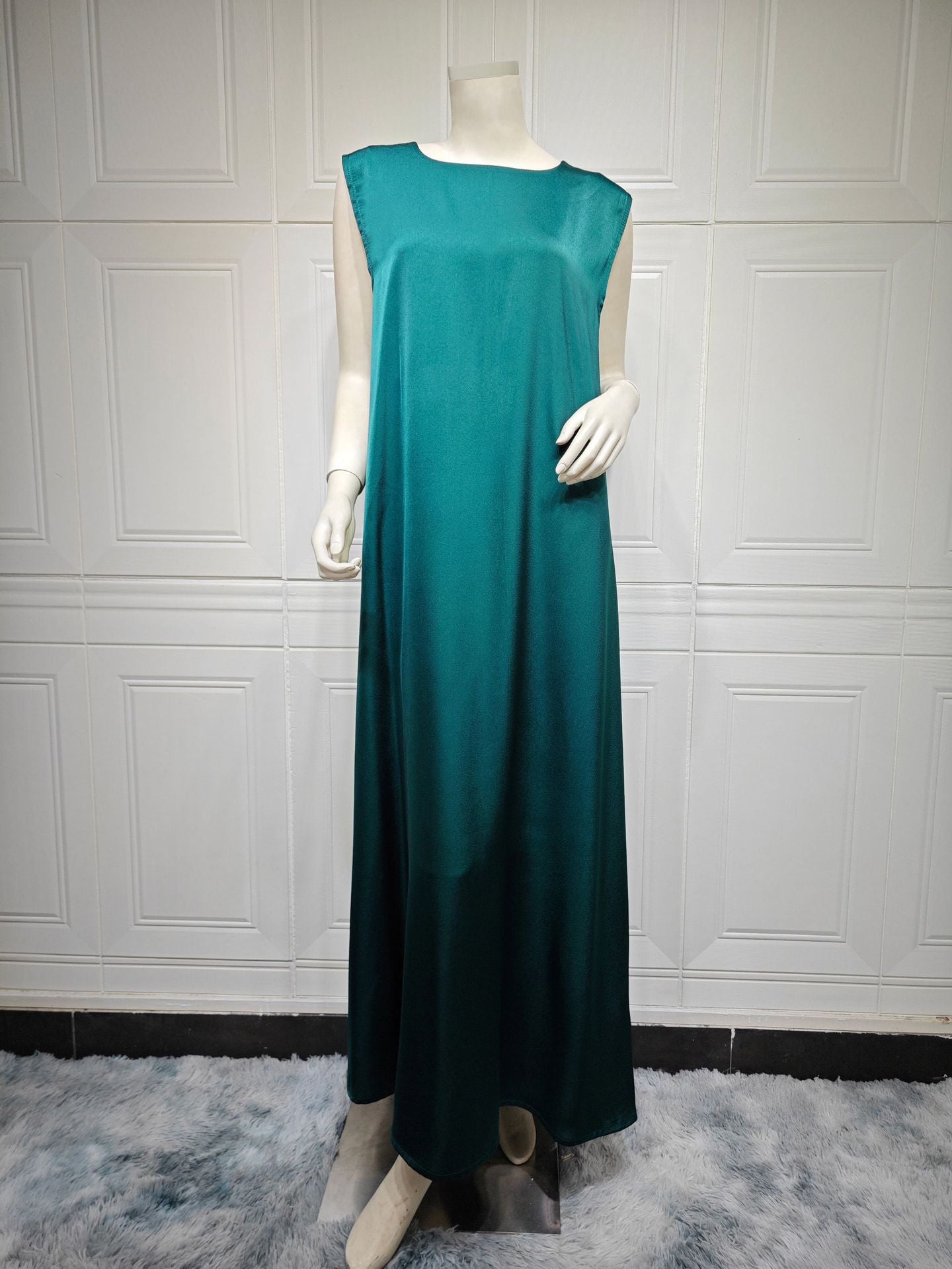 Plain Solid Color Dress Two-piece Sets