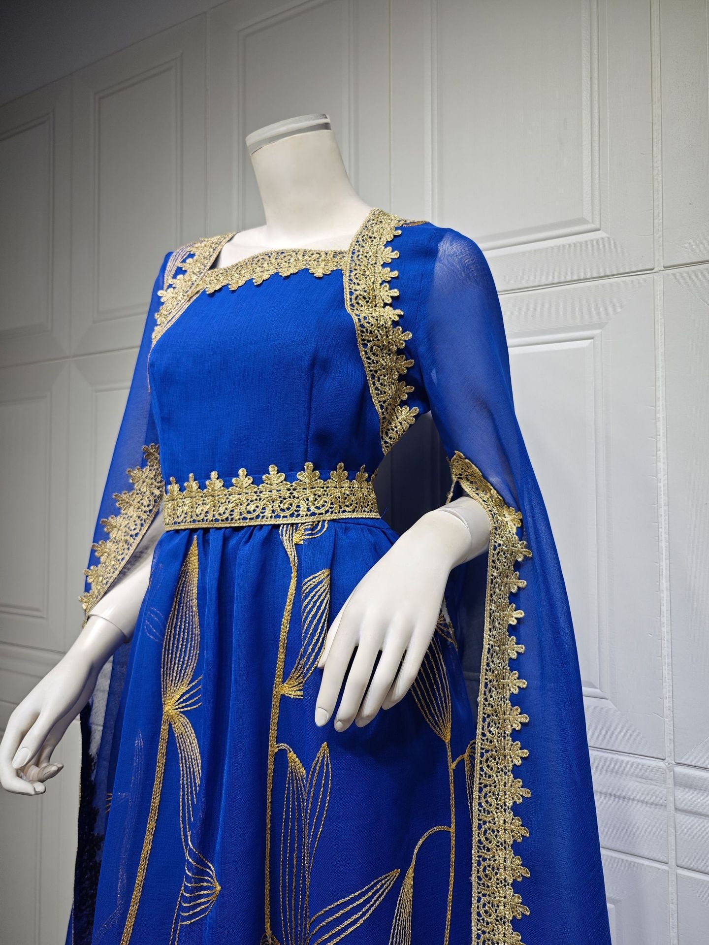 Muslim Embroidery Party Dress