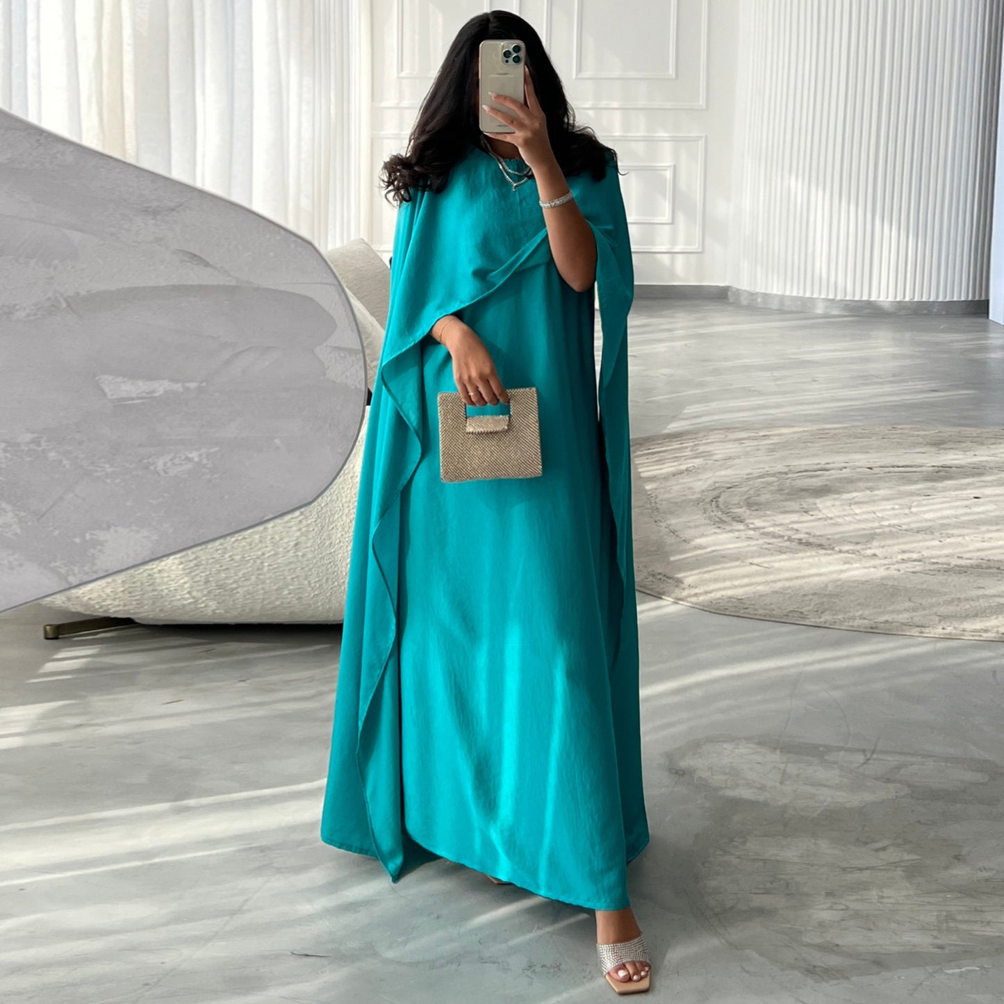 Modest Abaya Party Evening Dress
