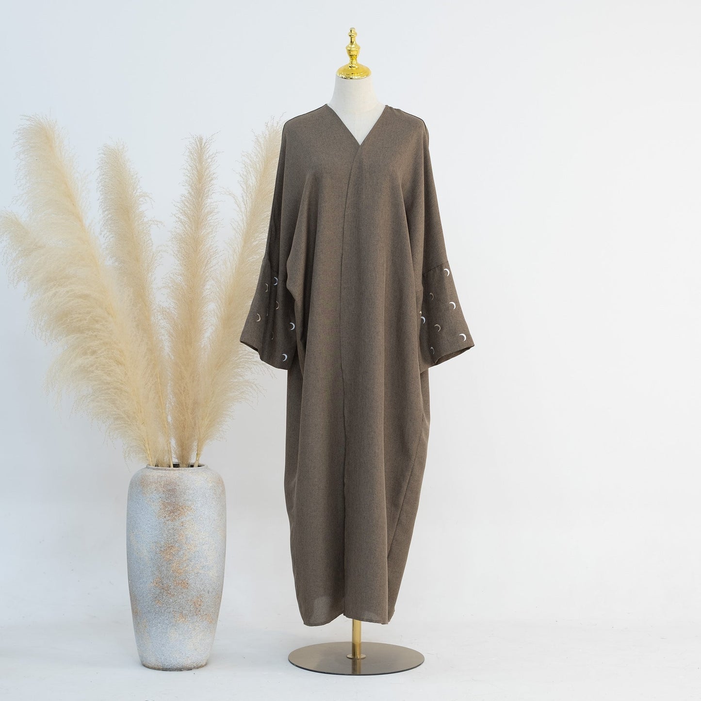 Women's Elegant Cardigan Robe Dress