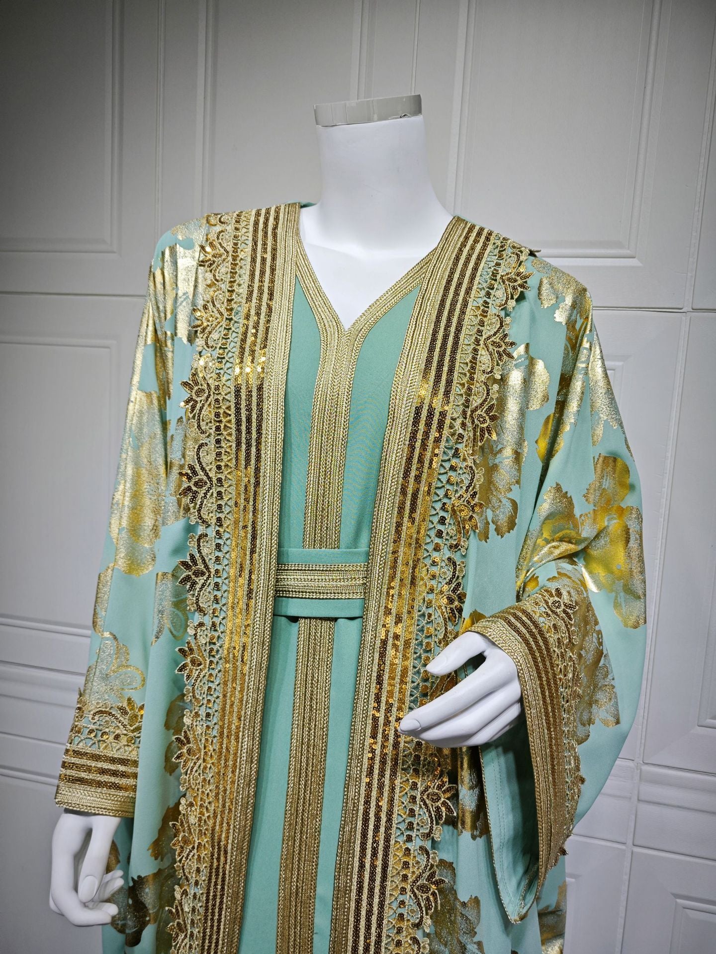 Women's Gilded Robe Two-piece Dress