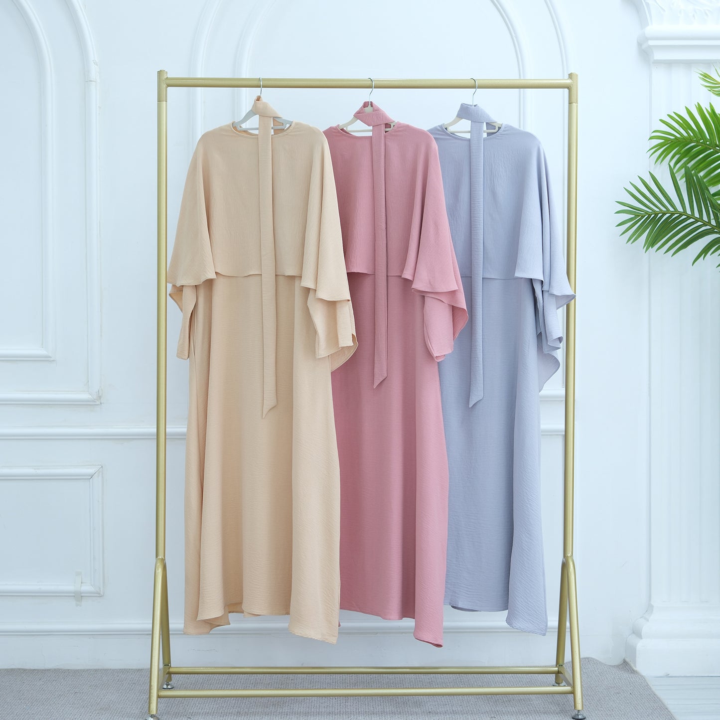 Women's Robe and Cape Two-piece Set