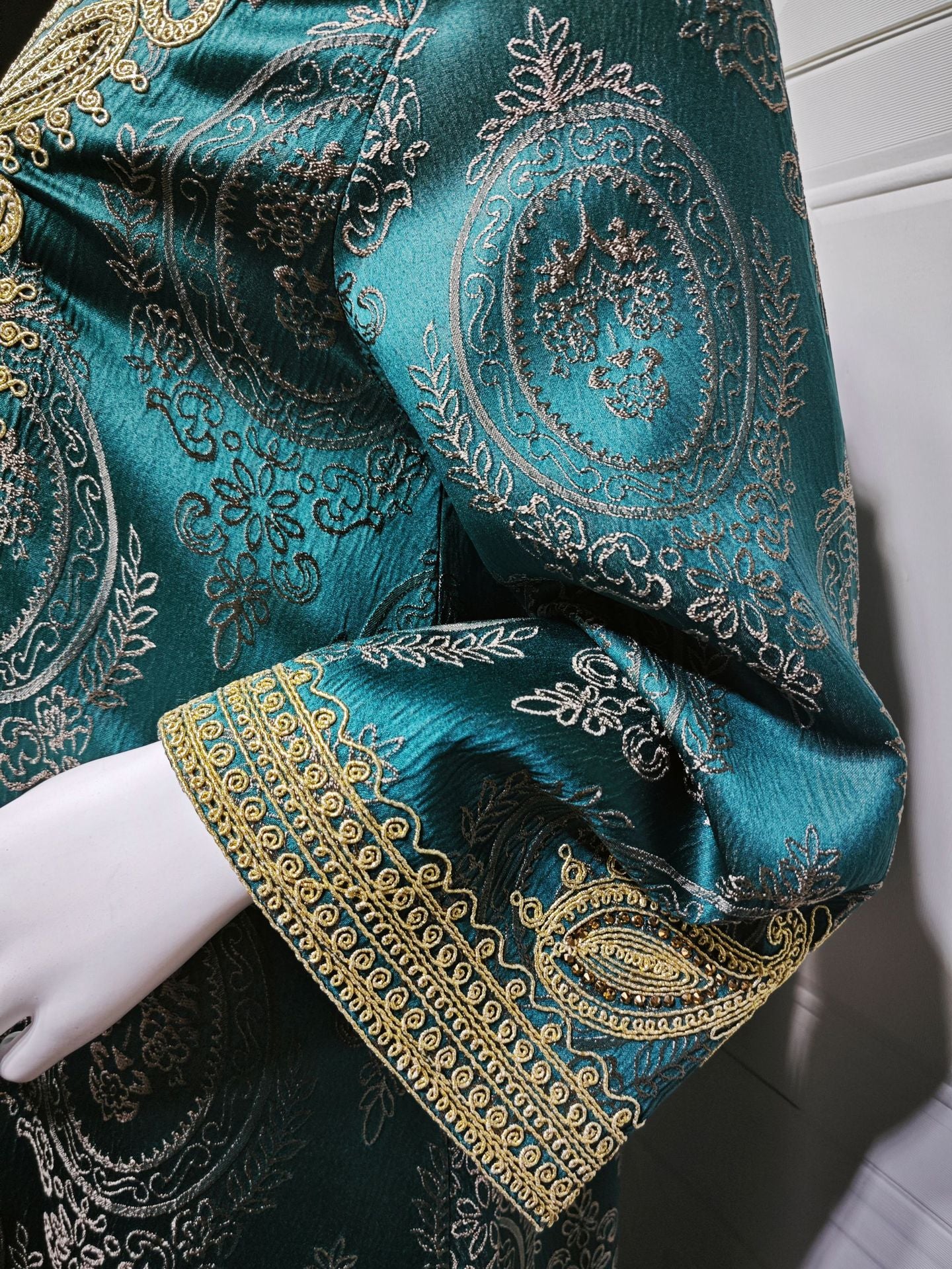 Women's Jacquard Evening Dress