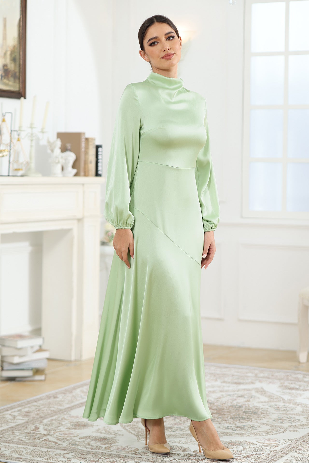 Women's Plain Evening Dress