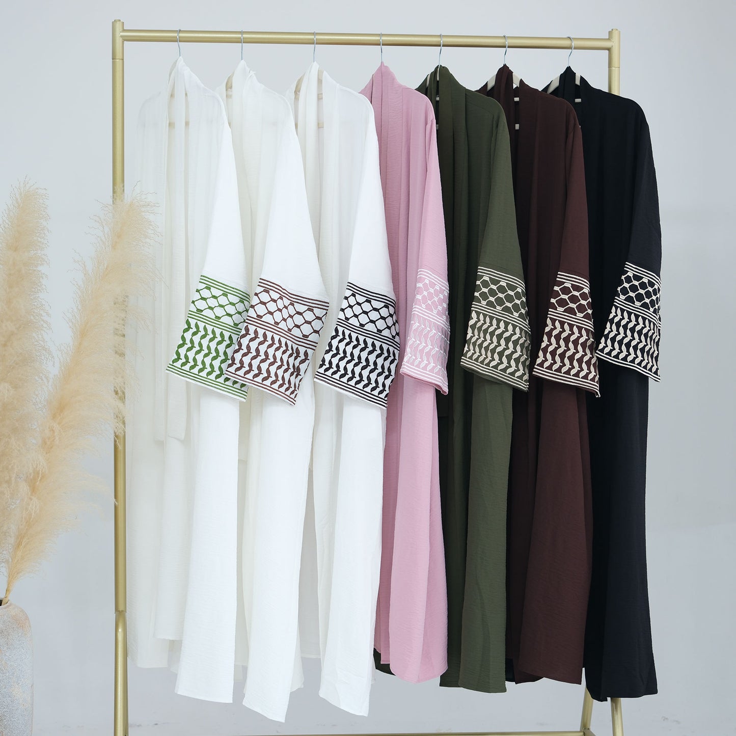 Embroidered Tassel Cardigan Tunics Robe