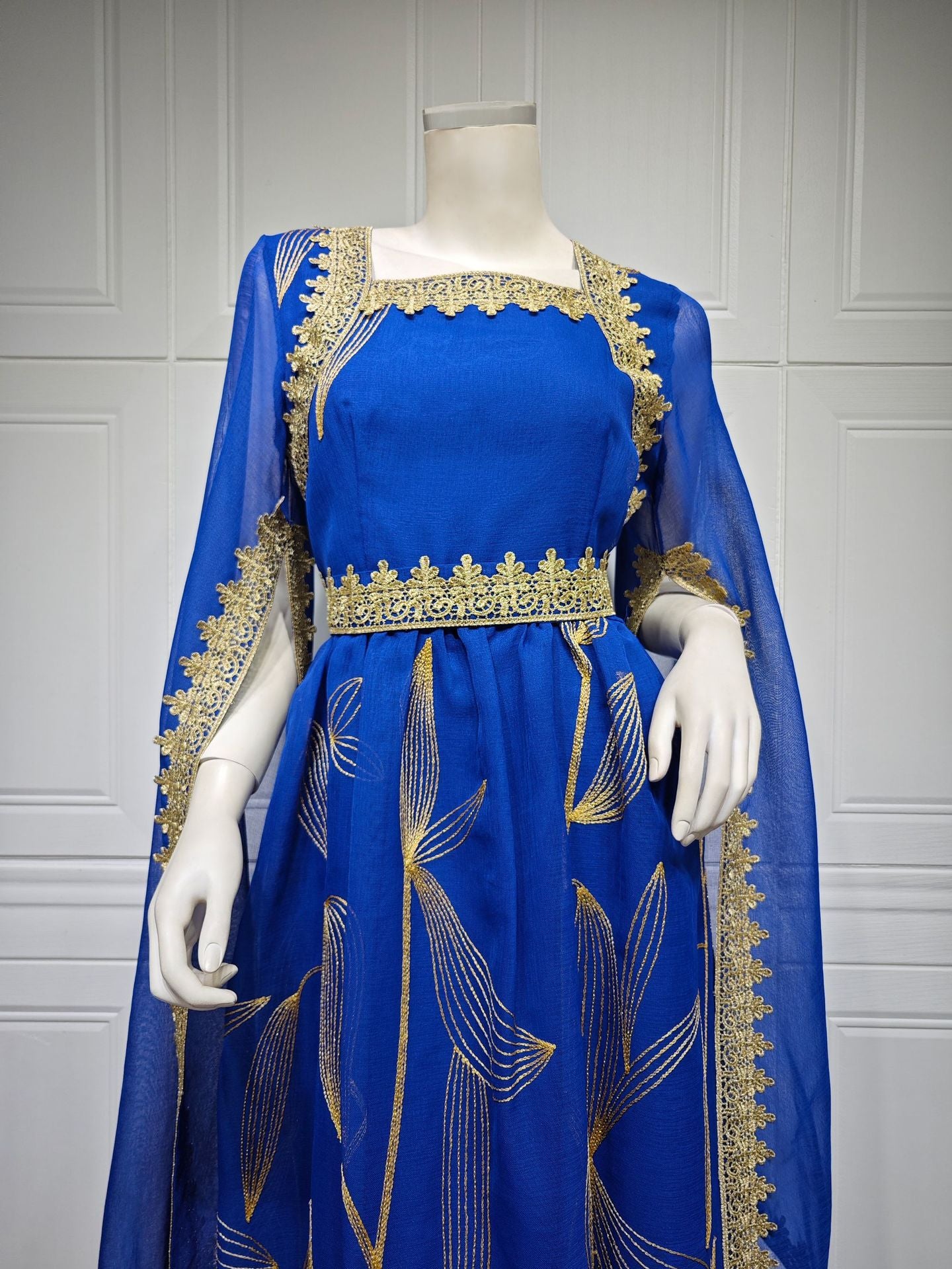 Muslim Embroidery Party Dress