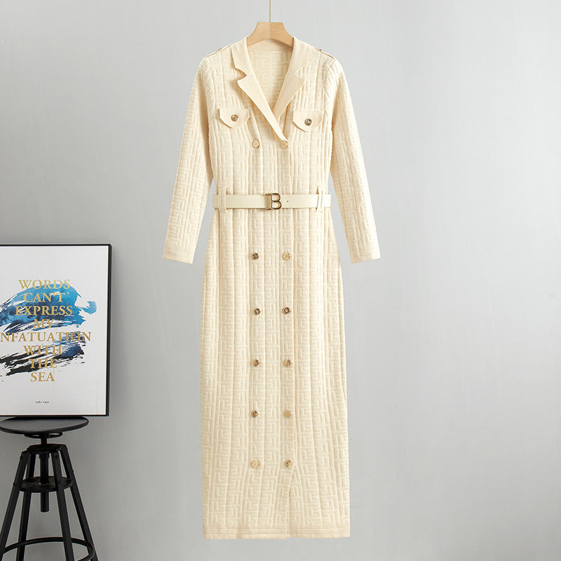 Women's Patchwork Waist Fitting Dress