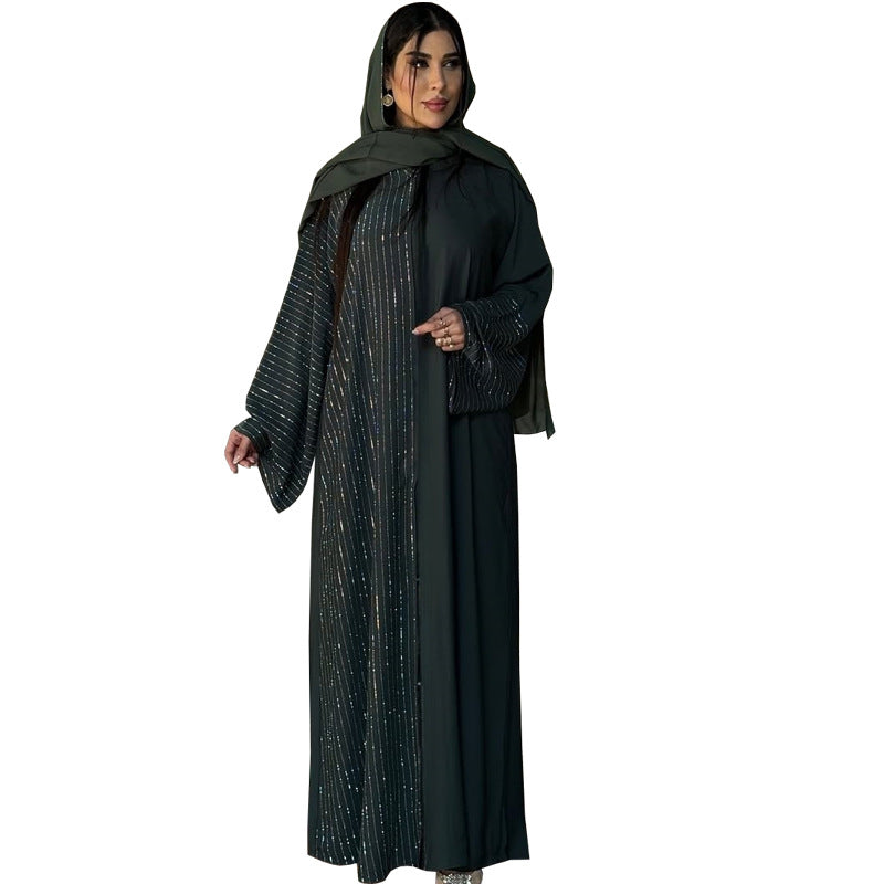 Women's Robe Open Abaya Oversized Burqa